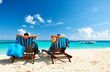 Couple on a beach