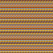 Striped geometric pattern with organic shapes
