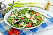 Photo: insalata con rucola,pomodorini,grana e scalogno insalata con rucola,pomodorini,grana e scalogno