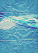 blue paper wave