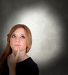 Thoughtful Young Woman
