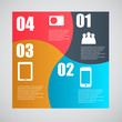 Infographic template business vector illustration