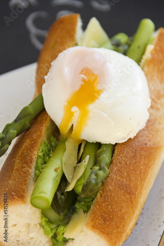 Photo: Poached Egg And Asparagus Poached Egg And Asparagus