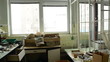 Old laboratory intrior 