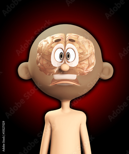 Illustration: Whats In The Mind Of That Man Whats In The Mind Of That Man