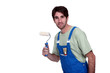 Photo: Painter with roller Painter with roller