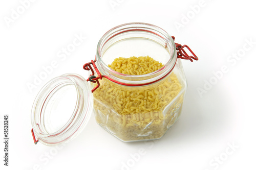 Photo: Open jar of pasta Open jar of pasta
