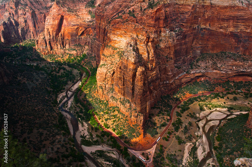 Photo: Red Rock Mountain in Zion National Park,Utah,USA Red Rock Mountain in Zion National Park,Utah,USA