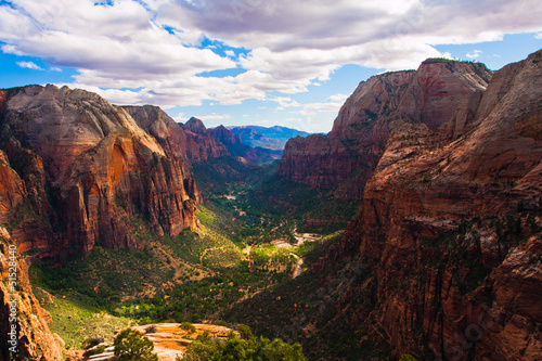 Photo: Great Landscape in Zion National Park,Utah,USA Great Landscape in Zion National Park,Utah,USA