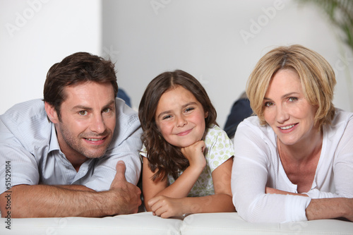 Photo: Parents and daughter Parents and daughter