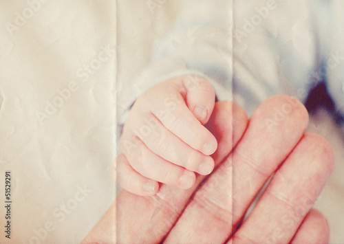 Photo: baby hand paper baby hand paper