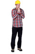 Photo: A shocked tradesman A shocked tradesman