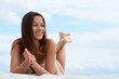 Woman on the beach