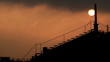  Sunset with clouds