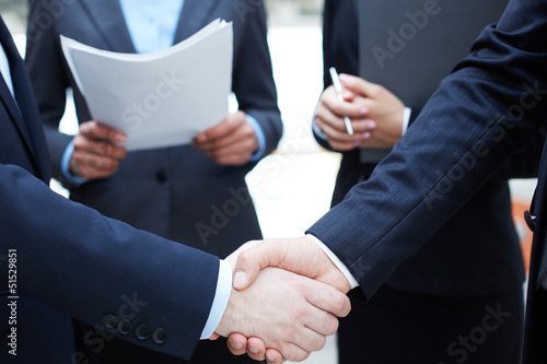 Photo: Business deal Business deal