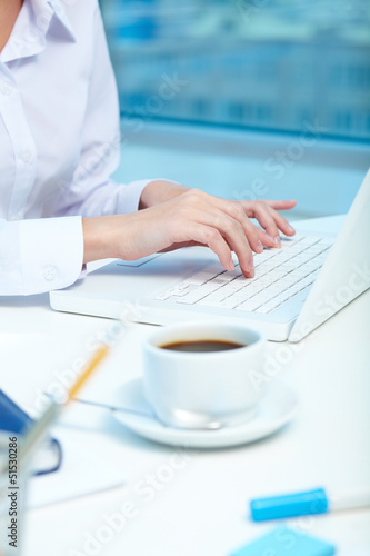 Photo: Typing Typing