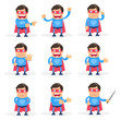 Superheld Cartoon