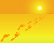 footprints