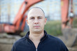 Foto: Portrait of tractor operator Portrait of tractor operator