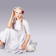 Elegant fashion girl