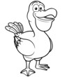 Vector: Vector illustration of Cartoon pelican Vector illustration of Cartoon pelican