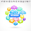 Vektor: Social network Social network