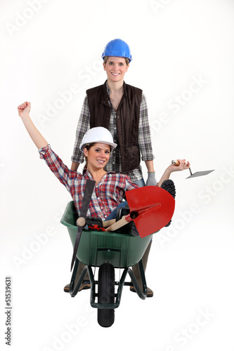 Photo: Female worker Female worker