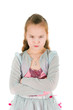 offended girl