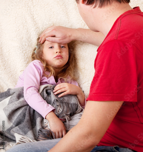 Photo: Illness child Illness child