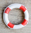 life belt on wood