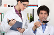 Foto: Testing wine in a laboratory Testing wine in a laboratory