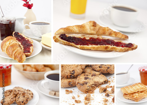 Photo: Pictures representing breakfast Pictures representing breakfast