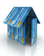 house of blue credit cards