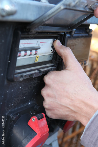 Photo: electric meter electric meter