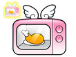 Various styles of Microwave oven Sets. Appliances Items Vector I