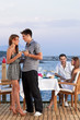 Young romantic couple