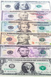 Six presidents in U.S. dollar