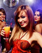 Photo: Happy friends on a party Happy friends on a party