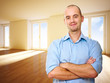 man in house