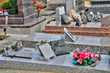 Ile de France, the cemetery of Triel Sur Seine