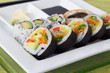 vegetarian sushis