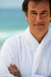 Foto: Portrait of a Man in bathrobe Portrait of a Man in bathrobe