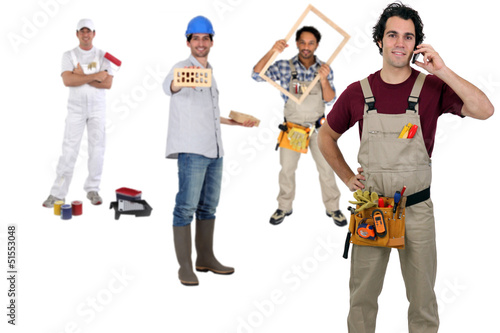Photo: People from various trades People from various trades