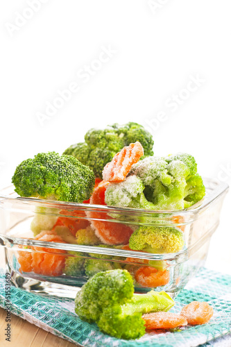 Photo: frozen vegetables frozen vegetables