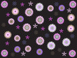 canvas print picture - Flower background