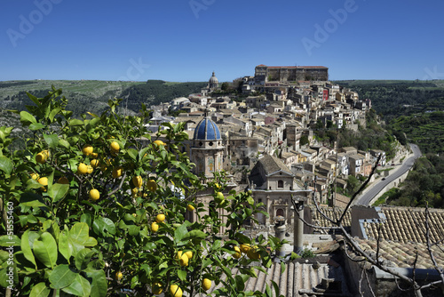 Photo: Italy, Sicily, Ragusa Ibla, view of the baroque town Italy, Sicily, Ragusa Ibla, view of the baroque town