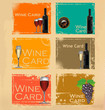 Wine card set