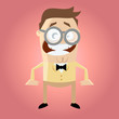 Vektor: nerd cartoon nerd cartoon