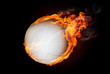 Illustration: Burning objects and objects on fire background Burning objects and objects on fire background