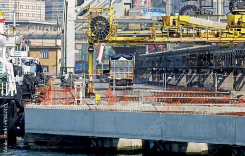 Photo: industrial port industrial port
